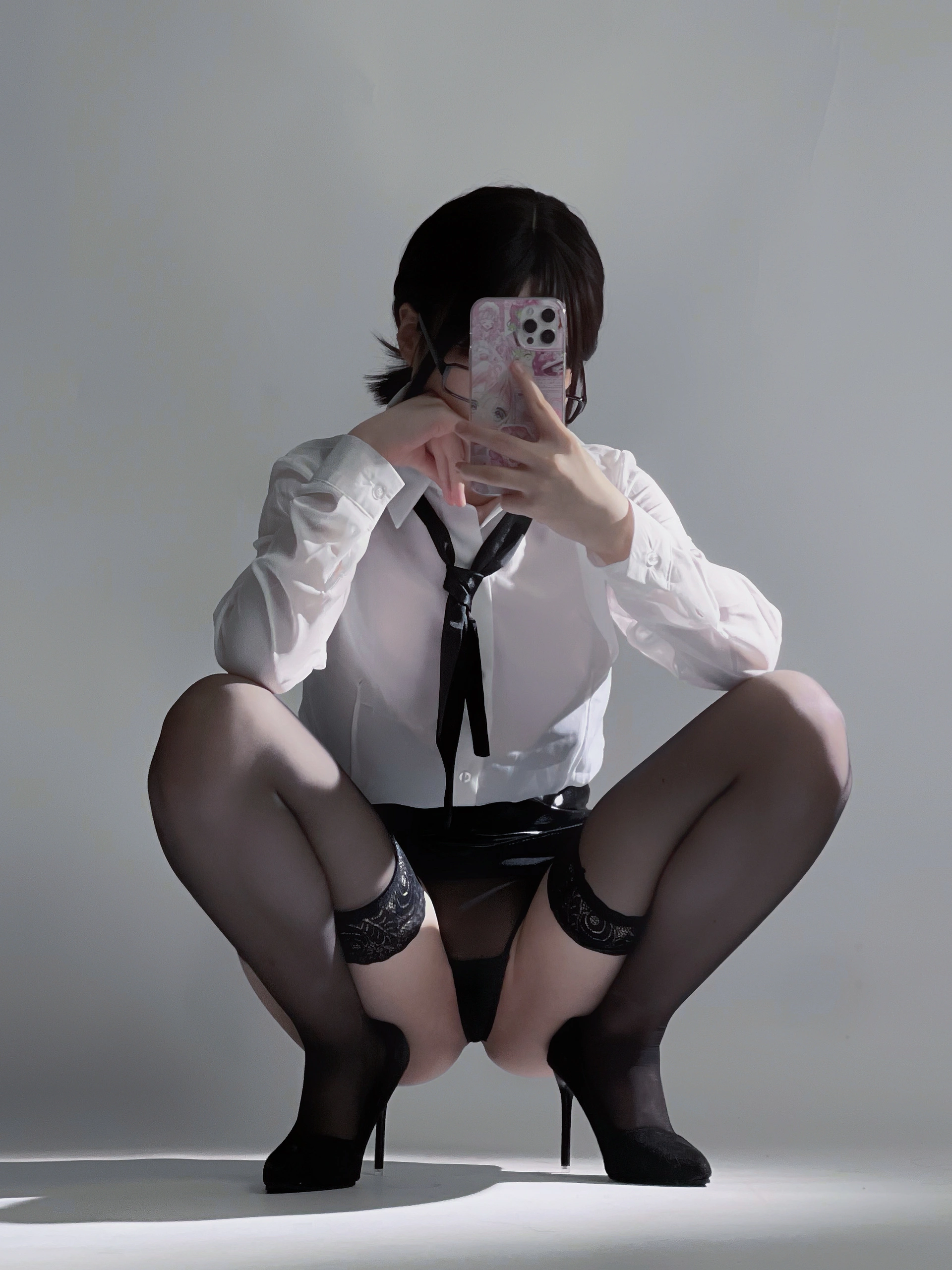 幼愛youmeko - NO.12 黑丝眼镜OL 3